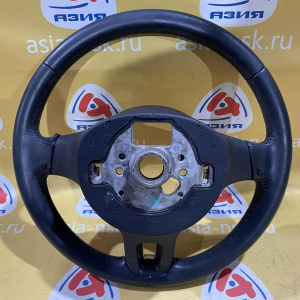 Руль Volkswagen Tiguan 5N1 '2011 3 спицы, чёрная кожа 5K0419091J