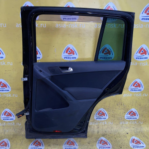 Дверь боковая Volkswagen Tiguan 5N1 '2011 зад, прав LC9X в сборе