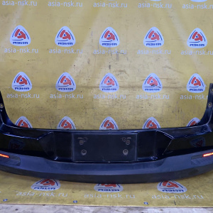 Бампер Volkswagen Tiguan 5N1 '2011 зад LC9X до рест. (вмятина снизу) 5N0807301GC9X, 5N0807421C