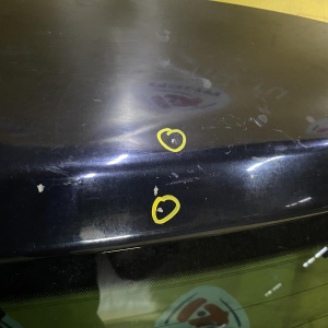 Дверь задняя Volkswagen Tiguan 5N1 '2011 LC9X 2.0 TSI 4motion в сборе, фонари до рест. (вмятинки) 5N0827025G