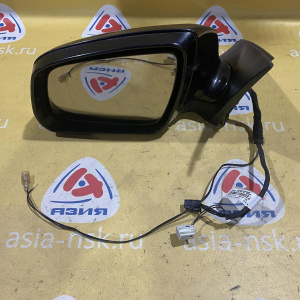 Зеркало Mercedes C-Class W204 лев 7+2+2к 197U Правый руль, с подсветкой (трещина на корпусе) '2008