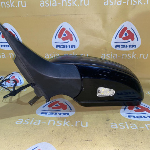 Зеркало Mercedes C-Class W204 лев 7+2+2к 197U Правый руль, с подсветкой (трещина на корпусе) '2008