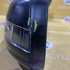 Зеркало Mercedes C-Class W204 лев 7+2+2к 197U Правый руль, с подсветкой (трещина на корпусе) '2008