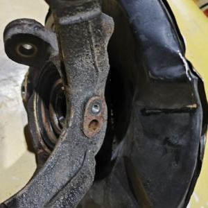 Ступица HONDA GB2/GK2 Mobilio/Mobilio Spike перед, лев ABS 4x100 БЕЗ ДИСКА И СУППОРТА 51215-SCD-900/44600-S5A-J00