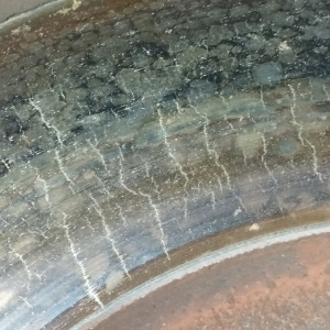 Маховик Mitsubishi 4G63 RVR N23W m/t С УГЛУБЛЕНИЕМ 7 болтов, + корзина DOHC ДЕФЕКТ ТРЕЩИНЫ 63D4K