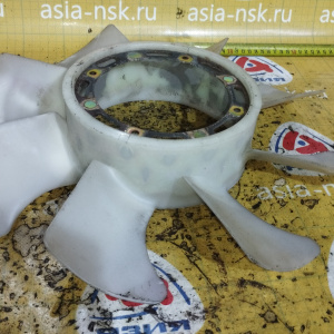 Крыльчатка MITSUBISHI 4G64 Delica PA4W диаметр по центрам болтов 153 мм.длина 410 мм. ДЕФЕКТ ТРЕЩИНЫ 410-28-1