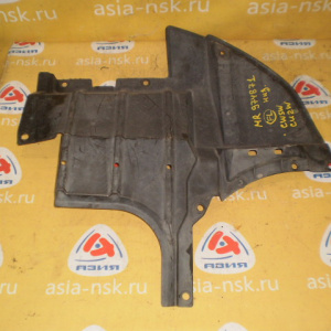 Защита двигателя Mitsubishi CU2W/CW5W Airtrek/Outlander перед, лев низ. MR974871