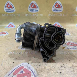 Радиатор масляный BMW 11427508967 3-Series E46 N42B20AB Теплообменник с корпусом маслянного фильтра