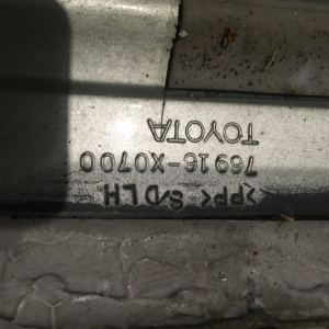 Накладка на кузов Toyota Estima ACR30/ACR40 зад, лев Aeres 76916-X0700