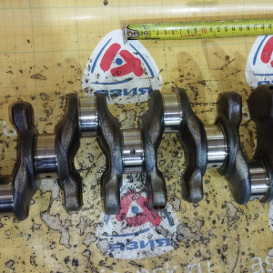 Коленвал Toyota 1ZR-FE Corolla ZRE151 по диагонали 90 мм., диаметр 48/44 мм. 13401-37010 / 13401-0T050