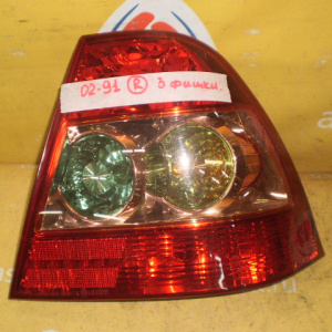 Стоп TOYOTA 02-91 R Corolla ZZE120 '2004-2007 Sedan Европа (3 фишки)