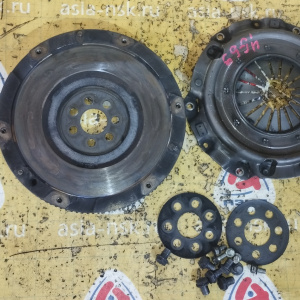 Маховик Mitsubishi 4G63 / 4G69 Outlander CU5W m/t ДЕФЕКТ ПОДГОРЕЛ DOHC=MIVEC + корзина ( БЕЗ ДИСКА ) ( 582 )