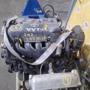 Двигатель Toyota 2NZ-FE-2857030 ПРОБЕГ  50  Т КМ В СБОРЕ Funcargo NCP20-0320746