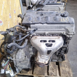 Двигатель Toyota 1NZ-FE-A215556 МЕХ ДРОСЕЛЬ БЕЗ НАВЕСНОГО Corolla NZE121 '2001-