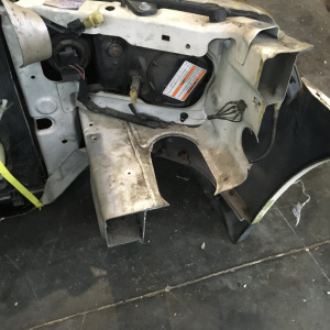 Ноускат Honda Odyssey RA6 a/t дефект решетки ф.P0648 xenon