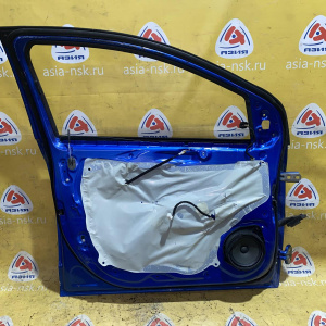 Дверь боковая Chevrolet Aveo T300 '2011-2016 перед, лев в сборе (следы ржавчины, вмятина)