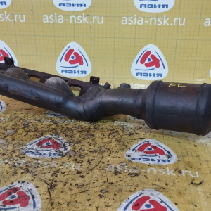 Коллектор выпускной Nissan/Infiniti VK56-VD Patrol#QX80 Y62/Z62 '2010-2016 с катализатором ДЕФЕКТ ТРЕЩИНЫ перед, лев 14002-1LA0C