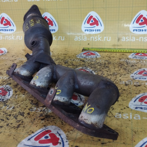 Коллектор выпускной Nissan/Infiniti VK56-VD Patrol#QX80 Y62/Z62 '2010-2016 с катализатором ДЕФЕКТ ТРЕЩИНЫ перед, лев 14002-1LA0C