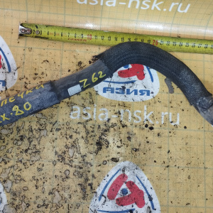 Патрубок радиатора печки Nissan/Infiniti 92400-1LA0A Patrol#QX80 Y62/Z62 VK56-VD с головки на радиатор печки ( под две печки )