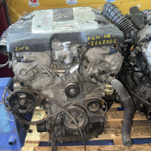 Двигатель Nissan/Infiniti VQ35-HR-566870C 2WD/4WD БЕЗ ГЕНЕРАТОРА И  КОНДЕРА Skyline#FX35/G35 V36/S51
