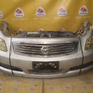 Ноускат Nissan Skyline V36 VQ37 '2006-2009 a/t Sedan Дефект бампера (решетка сломана) Дефект L фары ф.100-63864 xenon