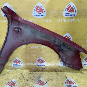Крыло Hyundai Sonata NF/EK '2005-2010 перед, лев с повторителем (вмятины, тычки) 663103K200