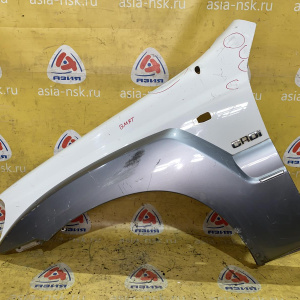 Крыло Hyundai Terracan HP/EF '2001-2007 перед, лев с накладкой с 2004, под повторитель, под антенну (вмятины)