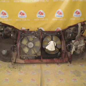 Ноускат Toyota RAV4 ACA20 '2003-2005 Без трубок охлаждения Дефект бампера Дефект стекла L фары Коротко обрезан ф.42-29 тум.42-34