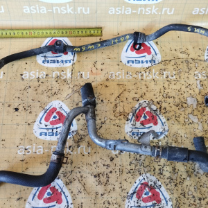Трубка Mitsubishi 2922A239 + 2922A244 Outlander CW6W 6B31 4WD a/t крепится сверху и снизу на КПП ( на теплообменник кпп )