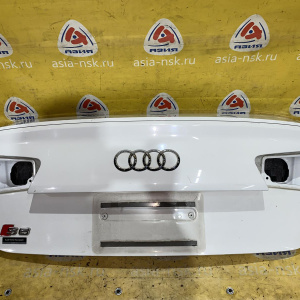 Крышка багажника Audi A6 C7/4G2 '2014 LS9R S6 спойлер, без фонарей, замка, камеры (царапины) 4G5827023C