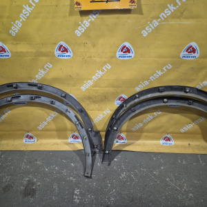 Уширитель крыла Nissan Dualis J10/KJ10/KNG10 '2007-2014 RIDER AUTECH КОМПЛЕКТ(ОКРАШЕНЫ В ЦВЕТ КУЗОВА)