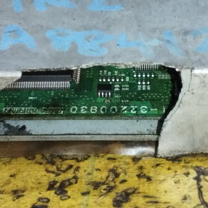 Коса ДВС Toyota 1NZ-FE Raum NCZ20 2WD a/t ДЕФЕКТ + компьютер 89661-46030 мех. заслонка ( акпп 9 конт. ) разъём компьютера в 4 ряда