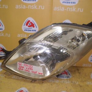 Фара TOYOTA 52-134 лев Vitz KSP90 '2005-2007 Дефект крепления Дефект стекла (глубокие царапины)