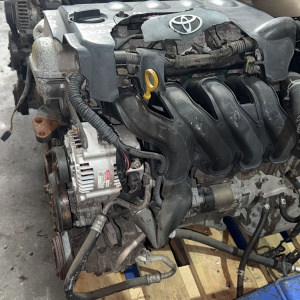 Двигатель Toyota 2NZ-FE-1239461 В СБОРЕ С АКПП СТАРТЕР КОСА КОМП Funcargo NCP20 ПРОБЕГ 68 Т КМ