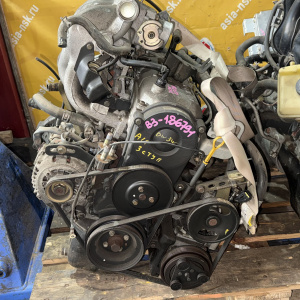 Двигатель Mazda B3-186791 БЕЗ ГЕНЕРАТОРА И ТРМБЛЕРА Demio DW3W-227289 '1996- ПРОБЕГ 53 Т КМ