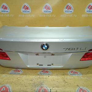 Крышка багажника BMW 7-Series E65/E66 '2006 760Li в сборе (вмятины, царапины, дефект фонарей) 41627138460