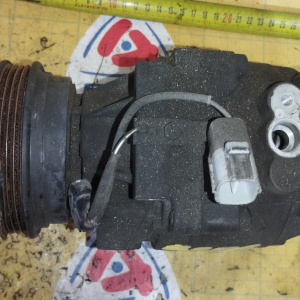 Компрессор кондиционера Toyota 4E/5E Raum EXZ10 4 ручейка ДЕФЕКТ ШКИВА 442100-0270/-0271 / 88320-10521/-16461 + 88410-16300 / 447200-9920 /
