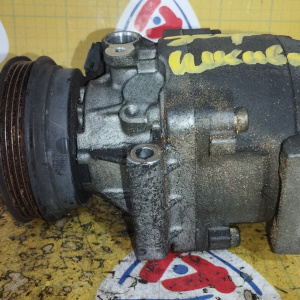 Компрессор кондиционера Toyota 4E/5E Raum EXZ10 4 ручейка ДЕФЕКТ ШКИВА 442100-0270/-0271 / 88320-10521/-16461 + 88410-16300 / 447200-9920 /