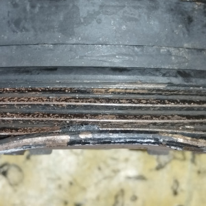 Компрессор кондиционера Toyota 4E/5E Raum EXZ10 4 ручейка ДЕФЕКТ ШКИВА 442100-0270/-0271 / 88320-10521/-16461 + 88410-16300 / 447200-9920 /