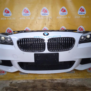 Ноускат BMW 5-Series F10 N52N '2011 530i M Sport белый (дефект стекла праврй фары) 51118048668