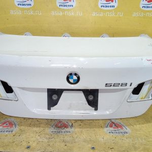 Крышка багажника BMW 5-Series F10 '2011 528i без фонарей, глубокие царапины 41627240552
