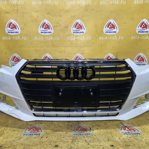 Бампер Audi A4 B9/8W5 '2016 перед LS9R парктроники 8W0807437