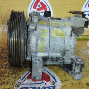 Компрессор кондиционера Nissan QG15/QG18/SR20DE AD/Sunny Y11/B15/W11 4 болта (без клапана) ПРОБЕГ 10-14 т.км. 92600-4M415/-WD015