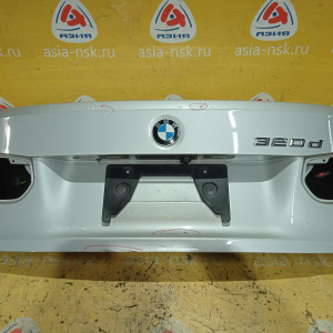Крышка багажника BMW 3-Series F30 '2012 3250d серебро, без фонарей, царапины 41007288757