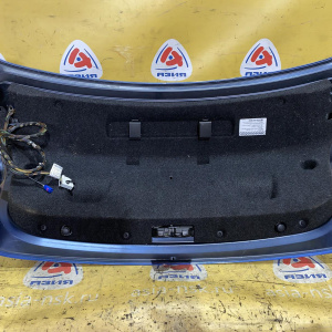 Крышка багажника BMW 3-Series F30 '2013 3250d синий, без фонарей, тычки, царапины 41007288757