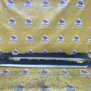 Накладка на порог BMW 3-Series F30 '2013 белый, пара 51777256912, 51777312752 51777256911, 51777312751