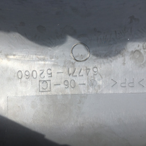 Колпак запасного колеса Toyota 64771-52060 Funcargo NCP25 4WD