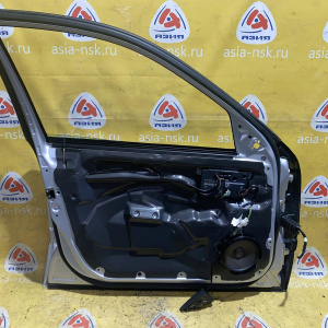 Дверь боковая Mercedes E-Class W211 перед, лев В сборе, Avantgarde Серебро 775U, вмятины '2006