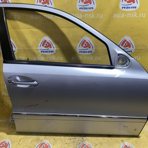Дверь боковая Mercedes E-Class W211 перед, прав В сборе, Avantgarde Серебро 775U, вмятины '2006