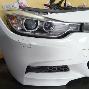 Ноускат BMW 3-Series F30 N55B30 '2013 M Sport белый, ксенон, туманки (дефект)